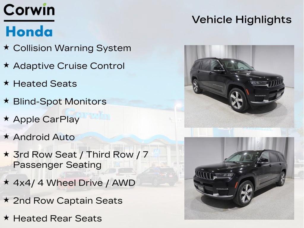 Used 2021 Jeep Grand Cherokee L Limited AWD/4WD image 11