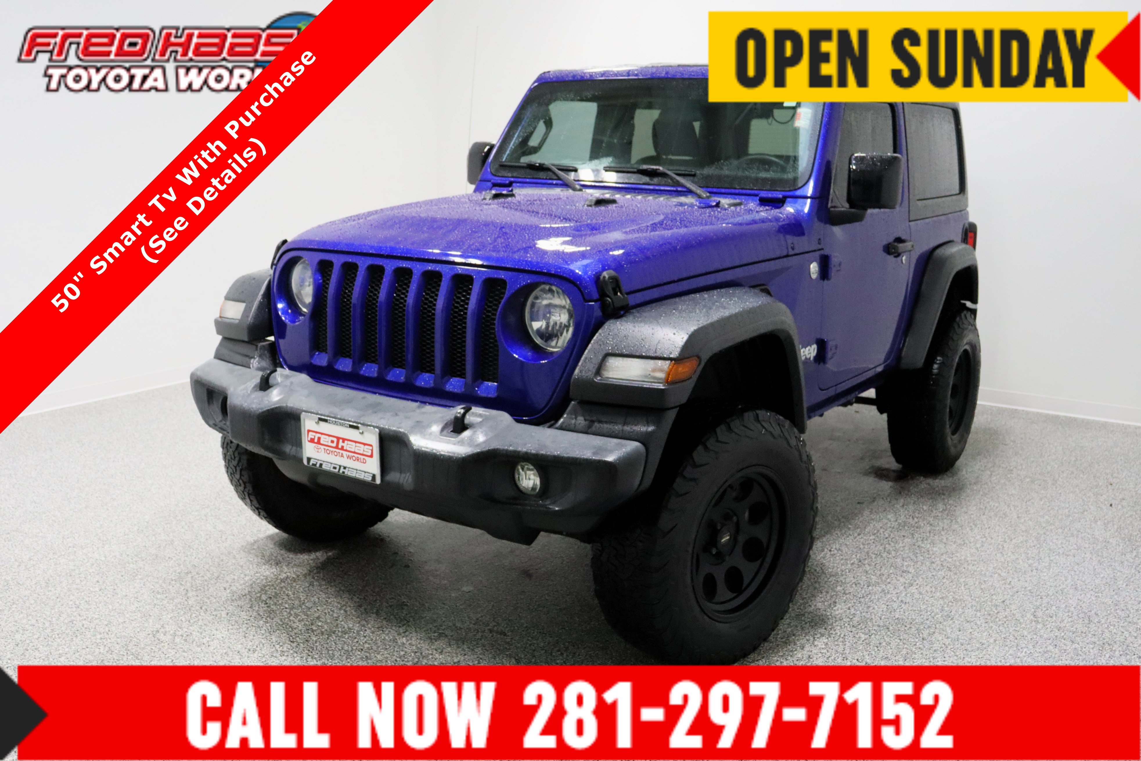 Used 2019 Jeep Wrangler Sport image 1
