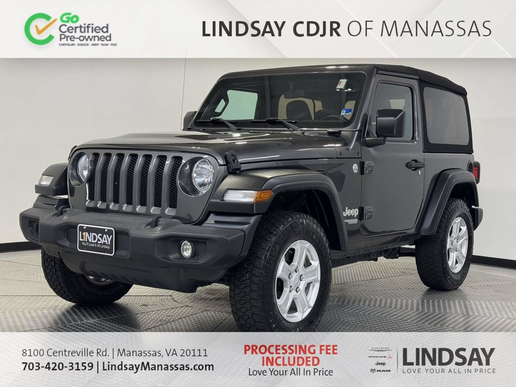 Certified 2019 Jeep Wrangler Sport AWD/4WD image 5