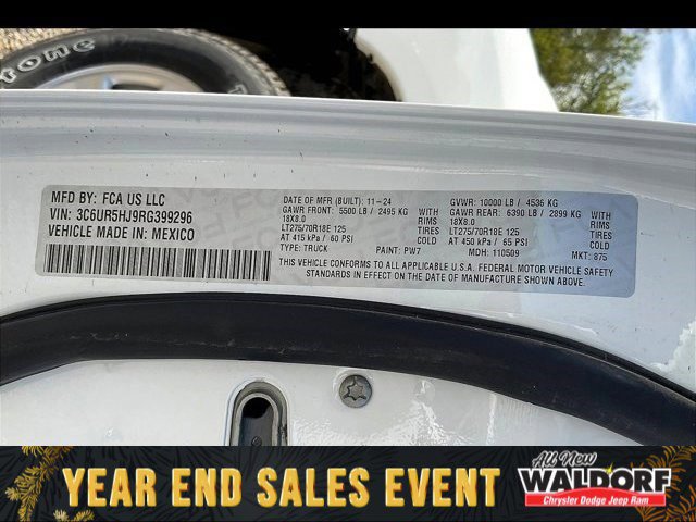 New 2024 RAM 2500 Tradesman image 12