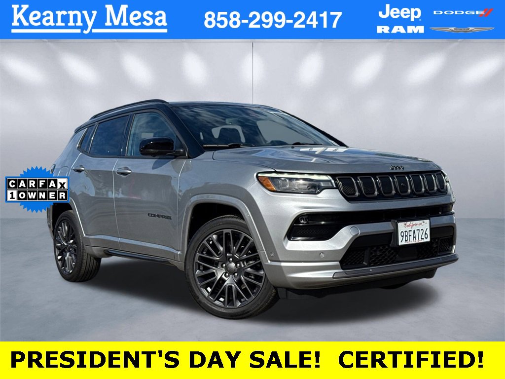 Certified 2022 Jeep Compass High Altitude image 1