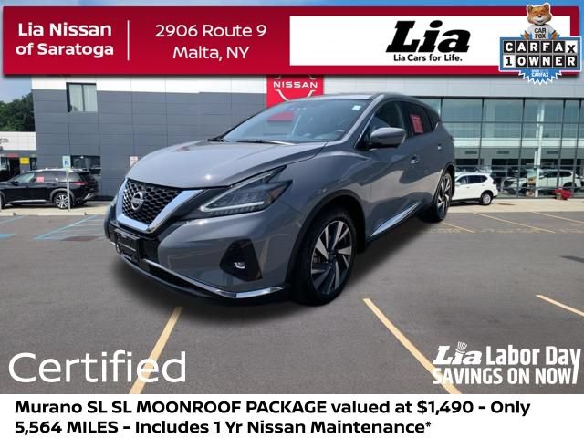 Certified 2023 Nissan Murano SL w/ SL Moonroof Package AWD/4WD image 1