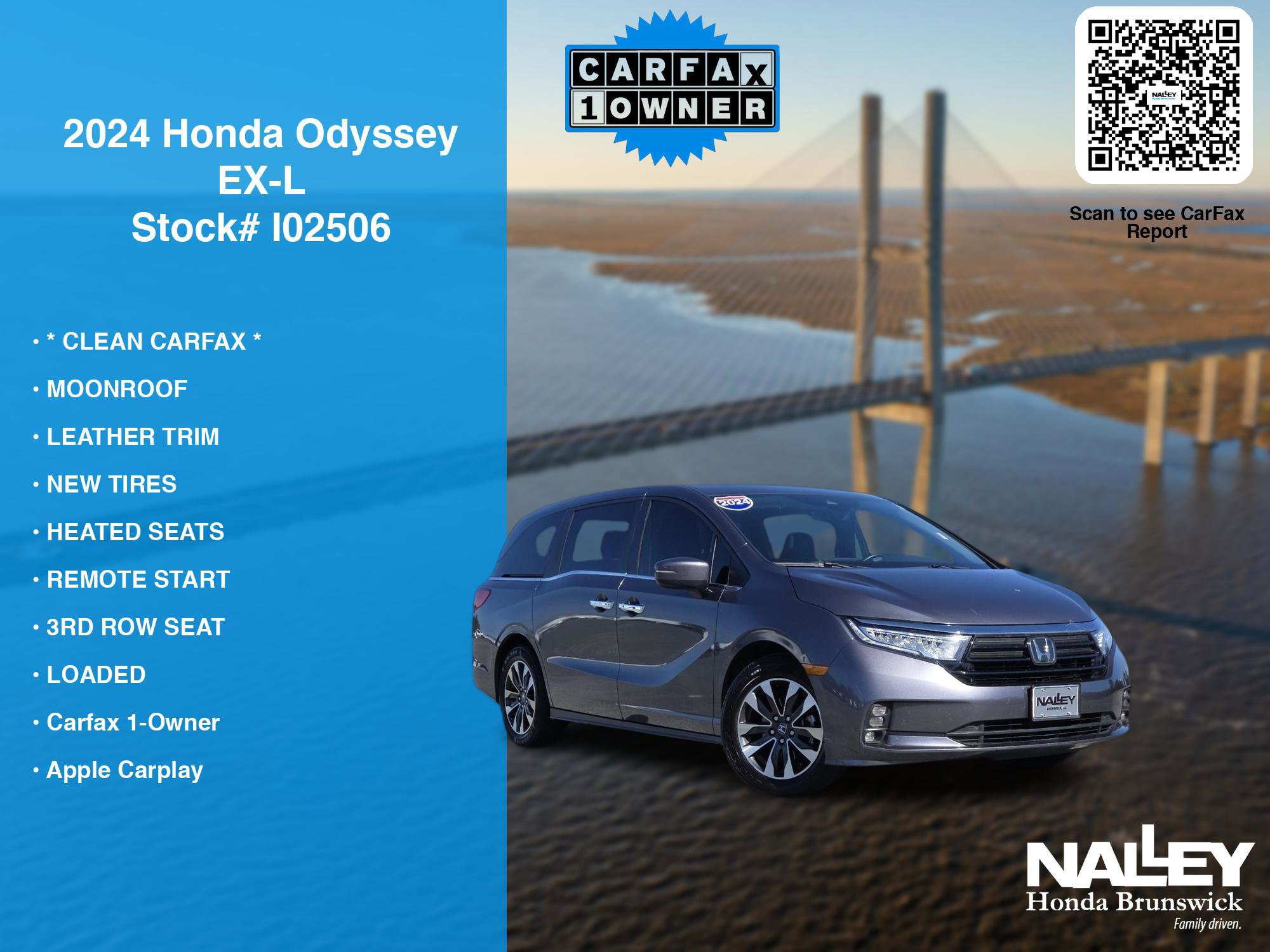 Used 2024 Honda Odyssey EX-L image 7