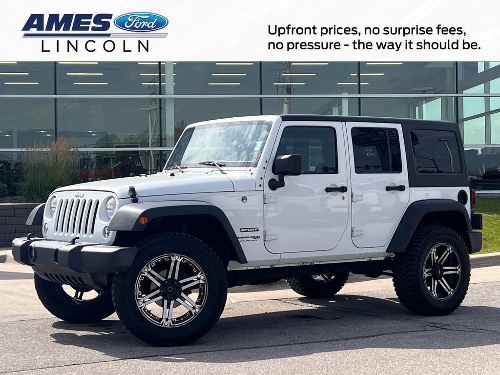 Used 2018 Jeep Wrangler Unlimited Sport w/ Connectivity Group