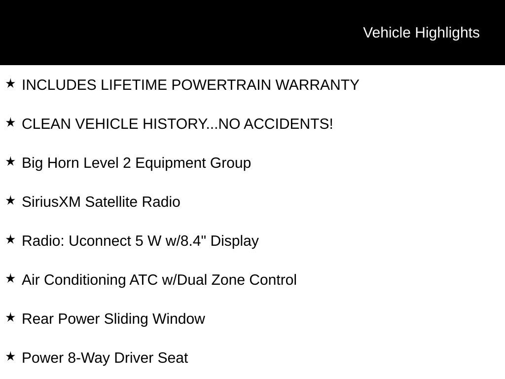 Used 2022 RAM 1500 Big Horn image 1