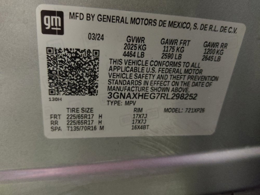Used 2024 Chevrolet Equinox LS w/ LPO, Cargo Package image 33