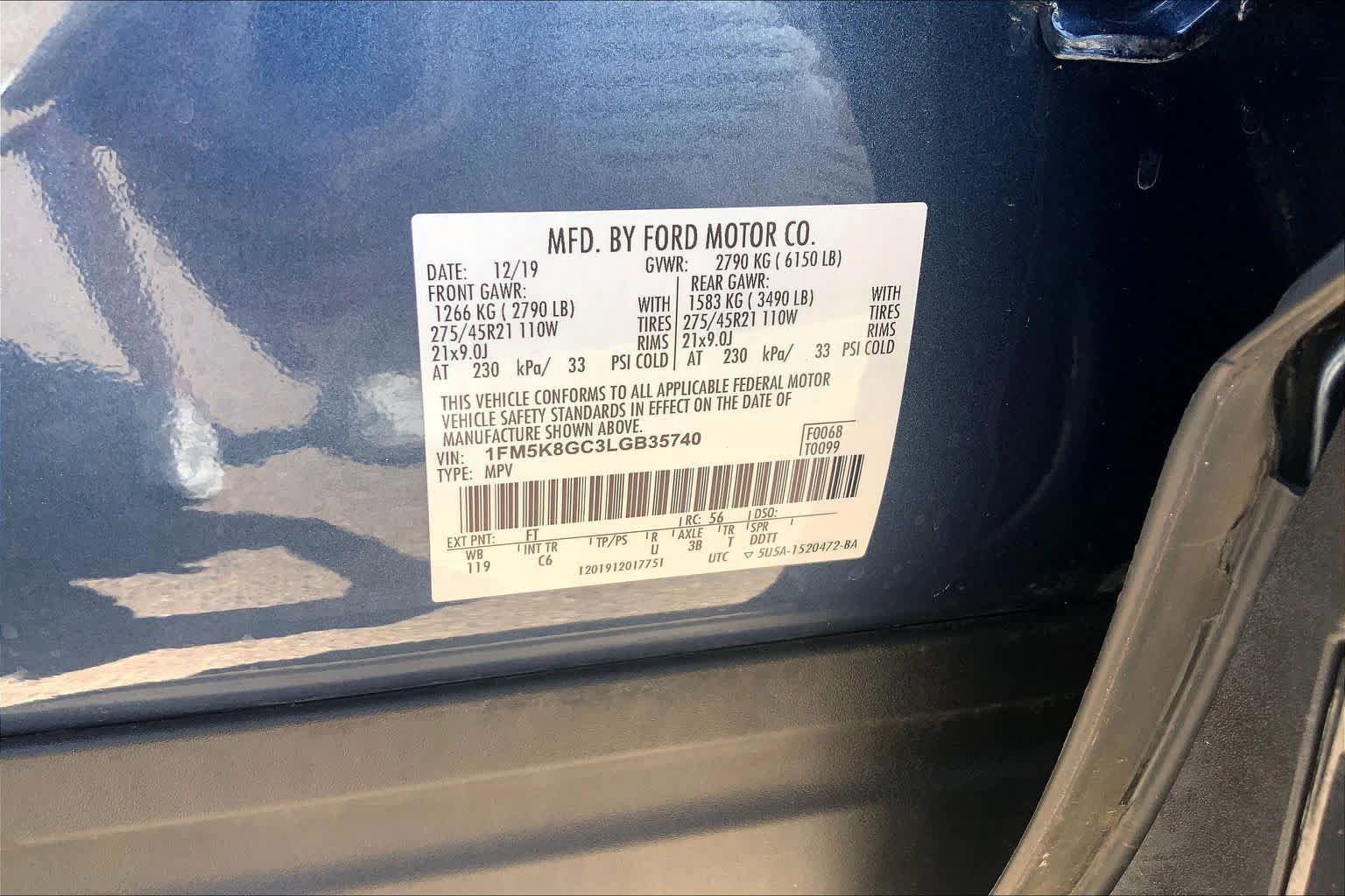 Used 2020 Ford Explorer ST w/ ST Street Pack AWD/4WD image 37