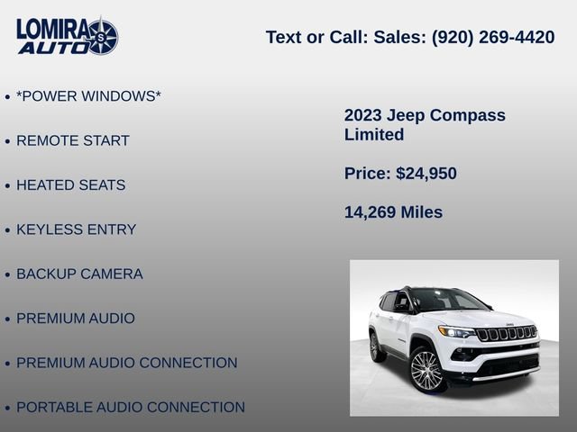 Used 2023 Jeep Compass Limited w/ Elite Group AWD/4WD image 39