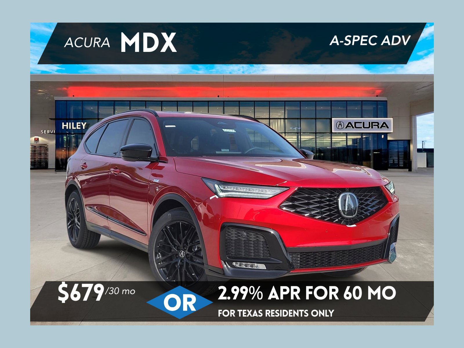New 2026 Acura MDX A-Spec w/ Advance Package AWD/4WD image 1