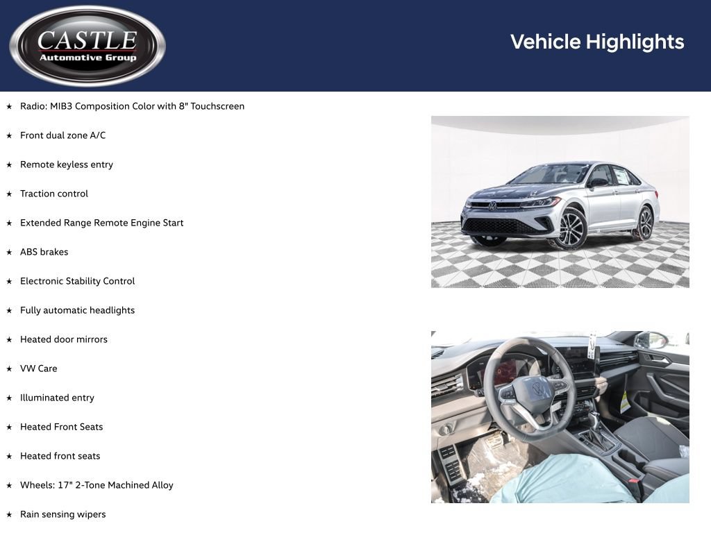 New 2026 Volkswagen Jetta Sport FWD image 3