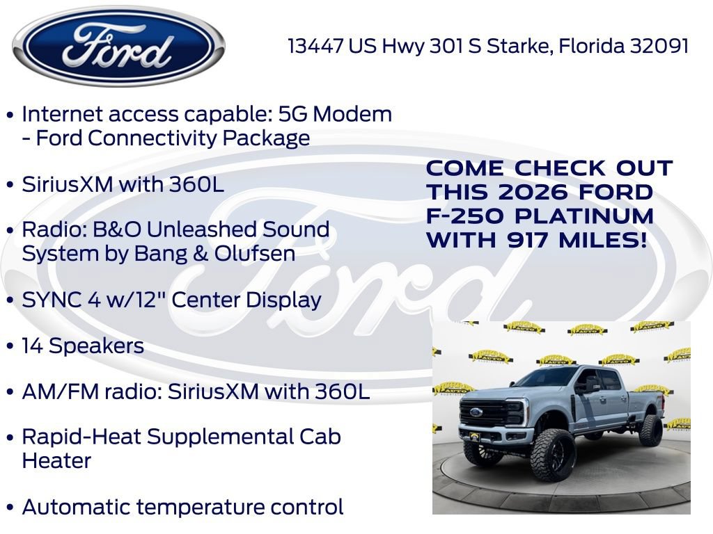 Used 2026 Ford F250 Platinum AWD/4WD image 30