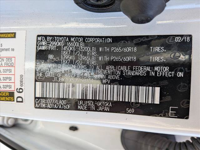 Used 2018 Lexus GX 460 Premium w/ Premium Package AWD/4WD image 25