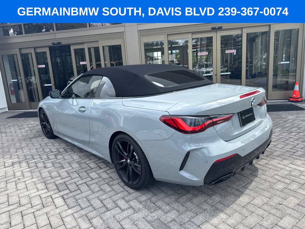 Certified 2024 BMW M440i Convertible w/ Shadowloine Package RWD image 4