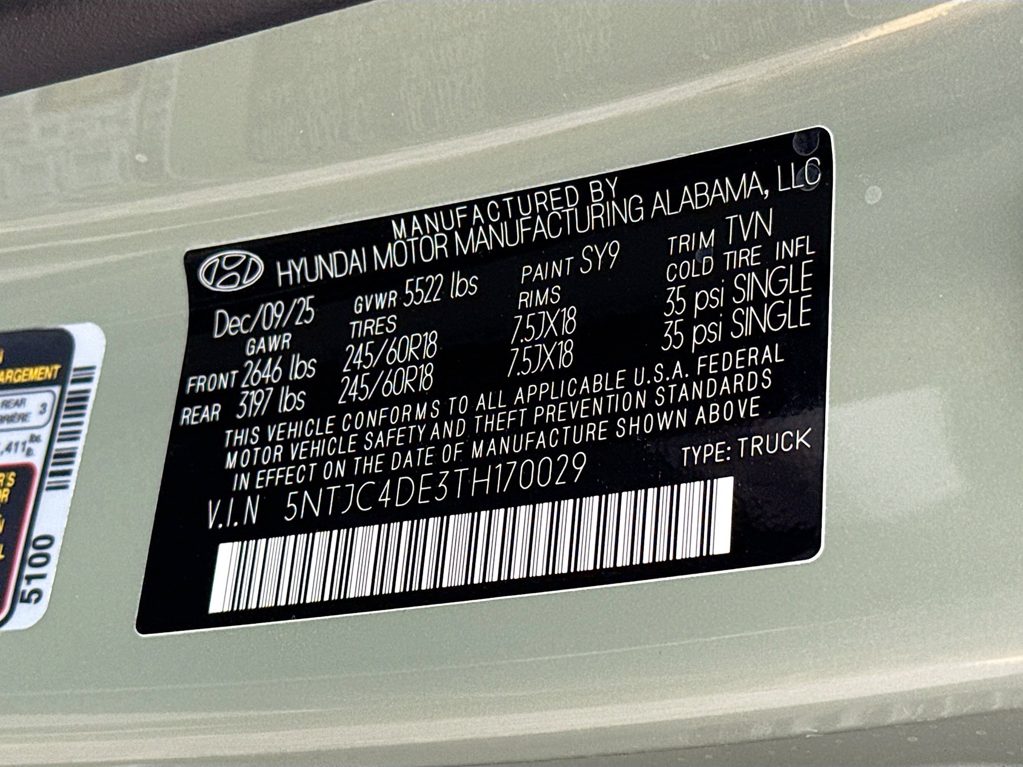 New 2026 Hyundai Santa Cruz SEL image 41