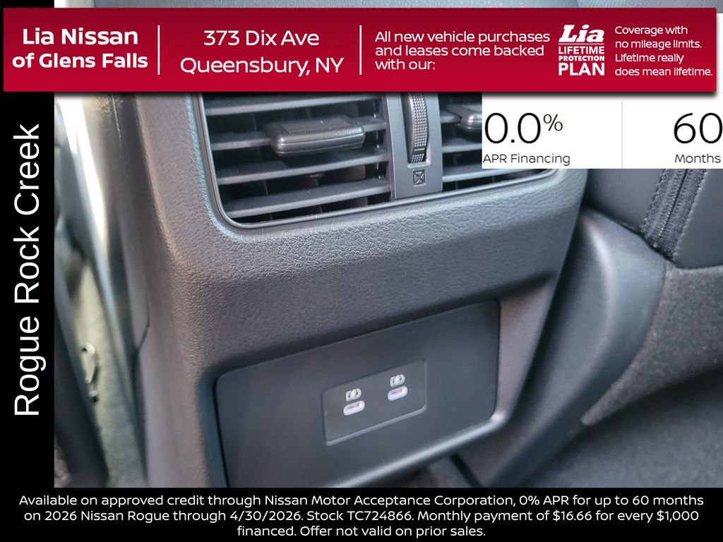 New 2026 Nissan Rogue SV w/ Rock Creek Premium Package image 31