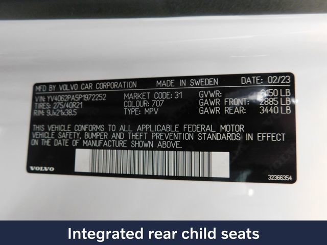 Used 2023 Volvo XC90 B6 Ultimate w/ Lounge Package image 36