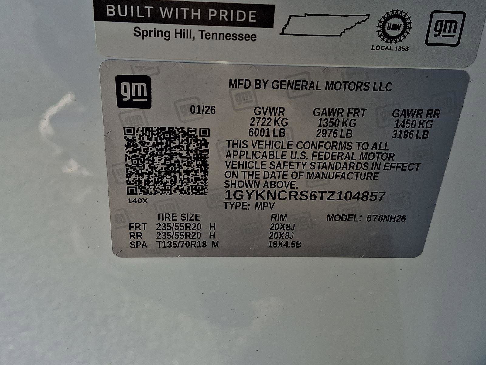 New 2026 Cadillac XT5 Premium Luxury w/ Driver Assist Package image 11