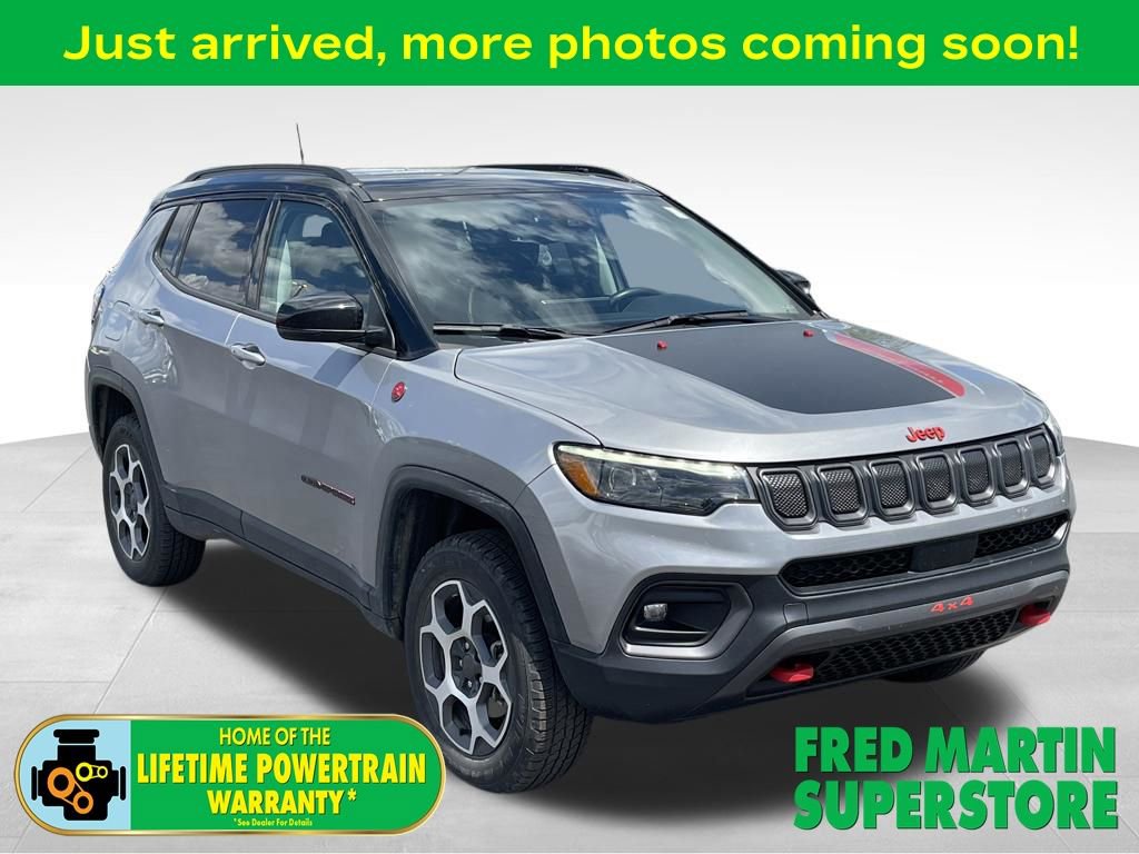 Used 2022 Jeep Compass Trailhawk w/ Trailhawk Elite Group AWD/4WD image 1