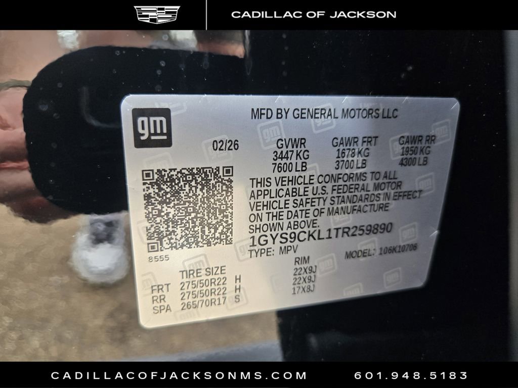 New 2026 Cadillac Escalade Luxury w/ Touring Package image 26