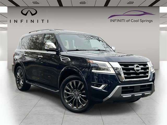 Used 2024 Nissan Armada Platinum w/ Captain's Chairs Package