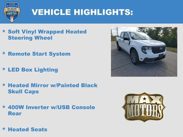New 2025 Ford Maverick XLT w/ Equipment Group 301A image 11