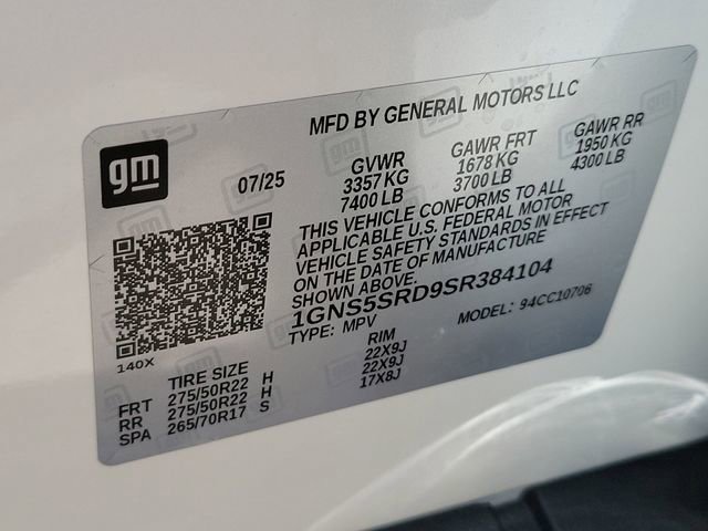 New 2025 Chevrolet Tahoe Premier image 36