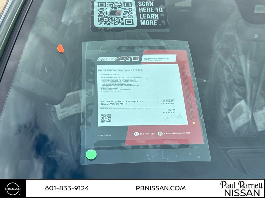 New 2026 Nissan Frontier PRO-4X image 6