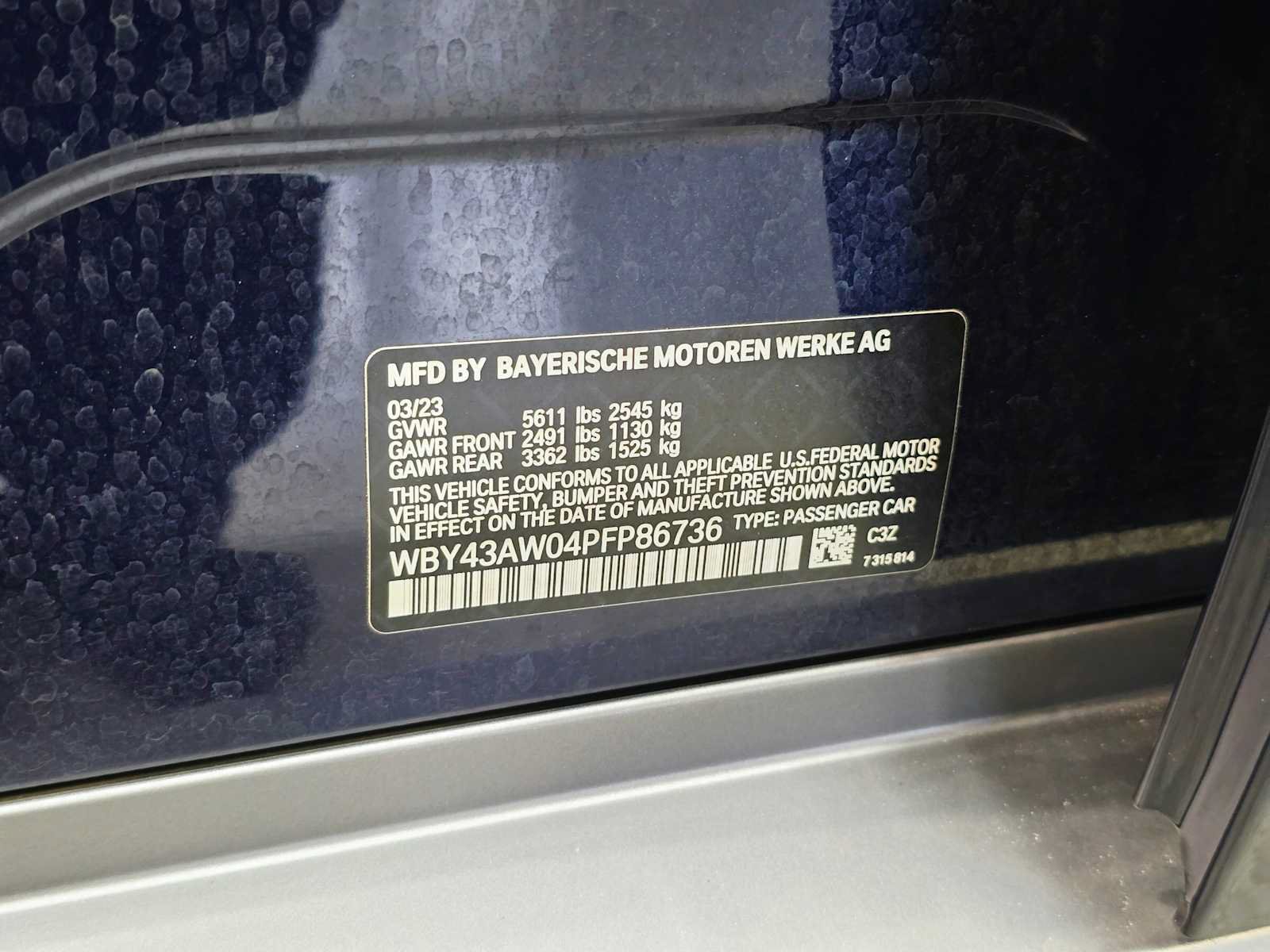 Certified 2023 BMW i4 eDrive35 w/ Premium Package RWD image 31