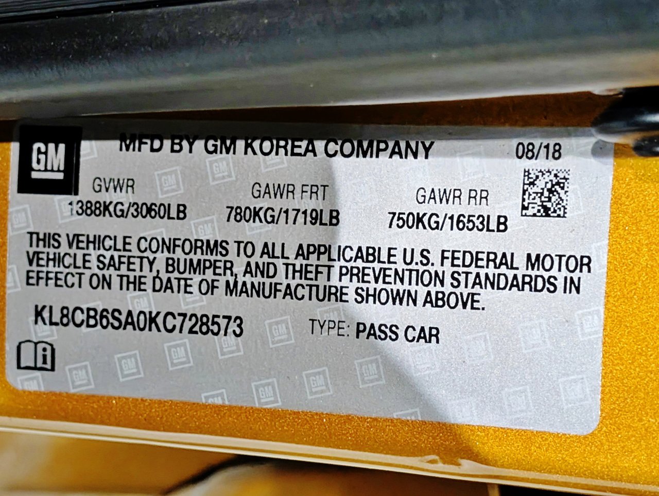 Used 2019 Chevrolet Spark LS image 51