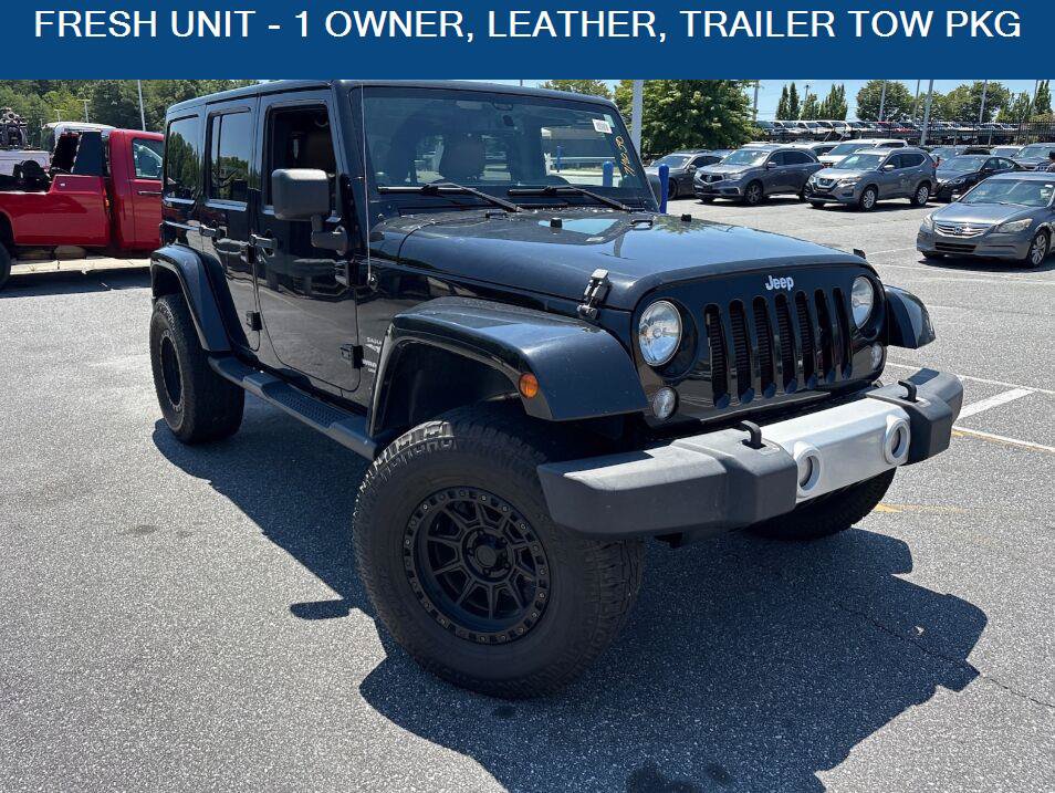 Used 2014 Jeep Wrangler Unlimited Sahara w/ Connectivity Group AWD/4WD video 1