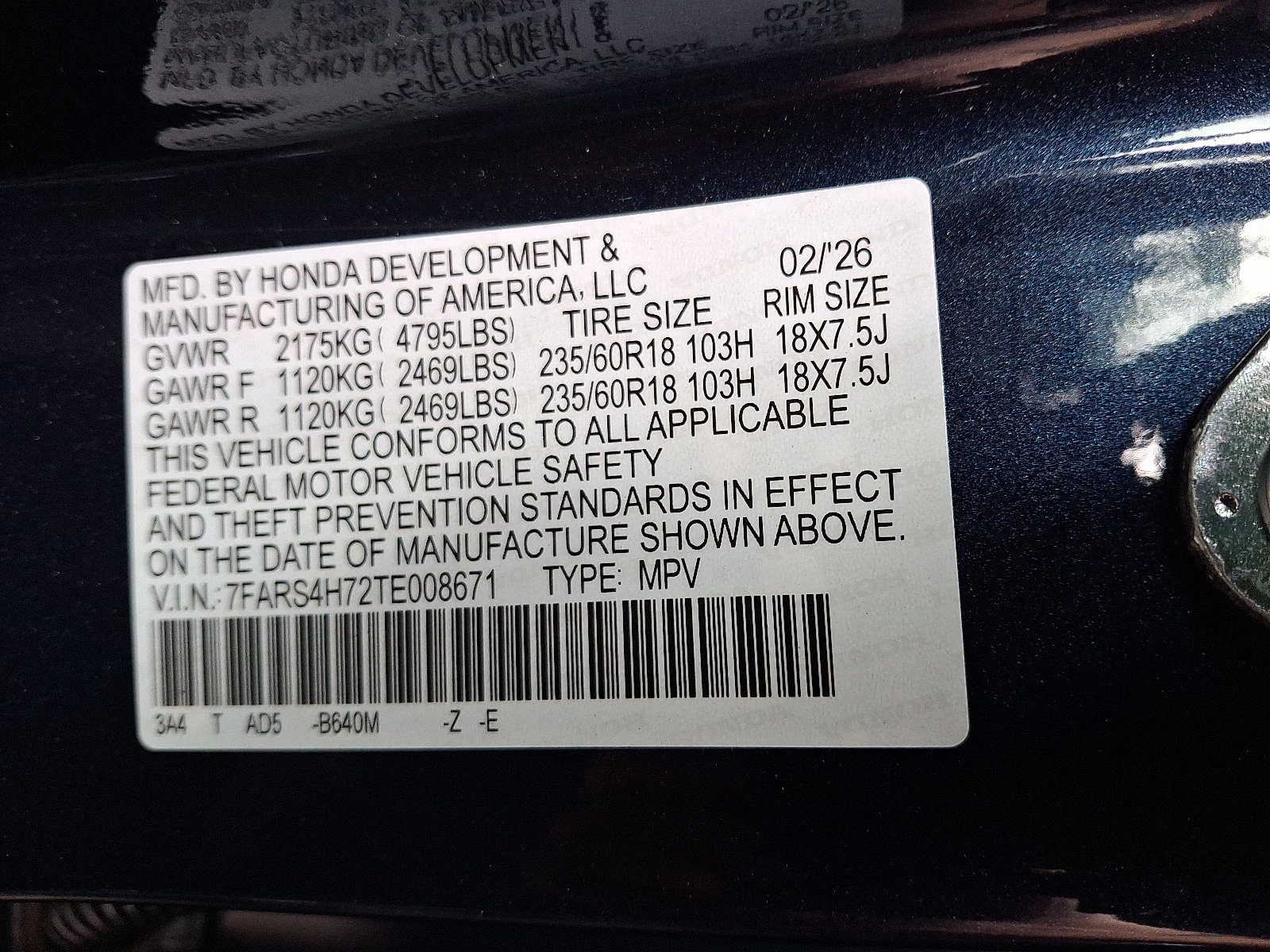 New 2026 Honda CR-V EX-L image 16