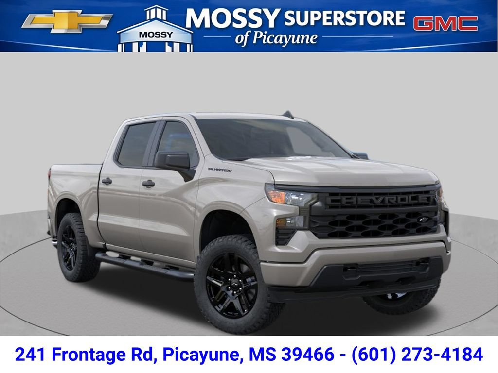 New 2026 Chevrolet Silverado 1500 Custom w/ Turbomax Blackout Package