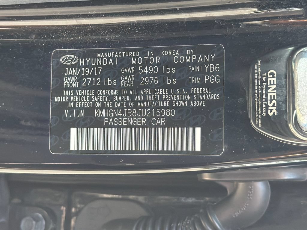 Used 2018 Genesis G80 3.3T Sport RWD image 35