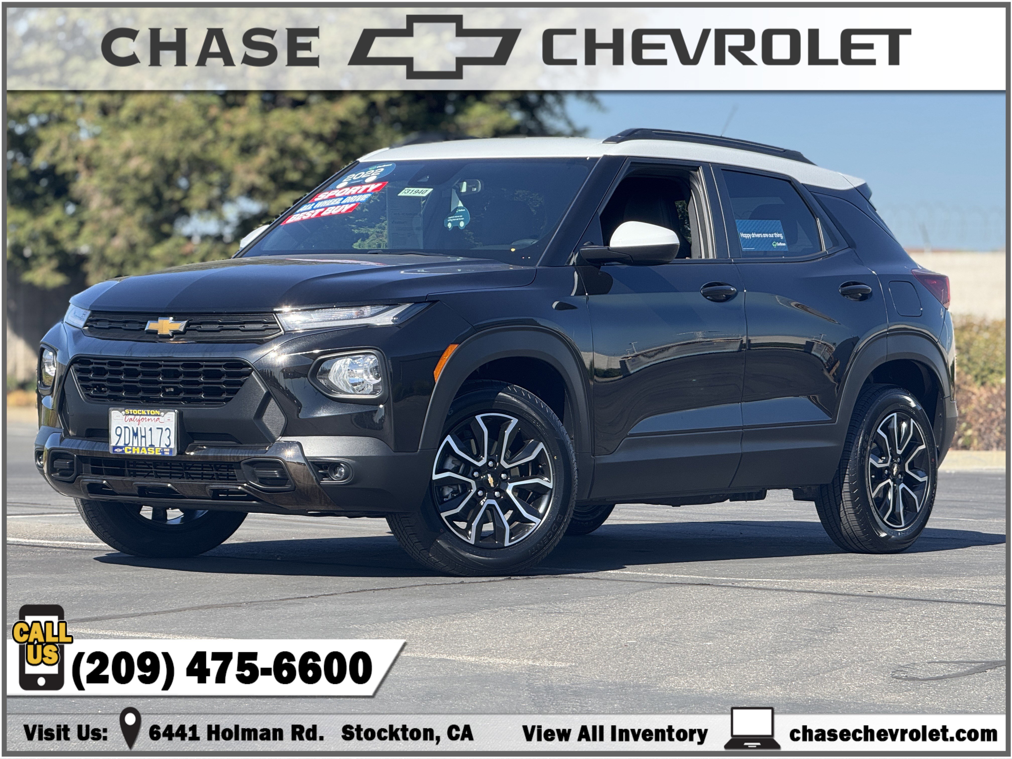 Certified 2022 Chevrolet TrailBlazer ACTIV w/ Technology Package