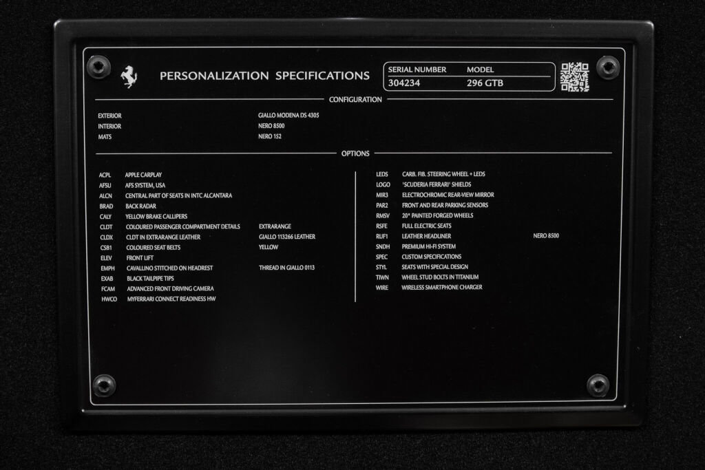 Used 2024 Ferrari 296 GTB image 25