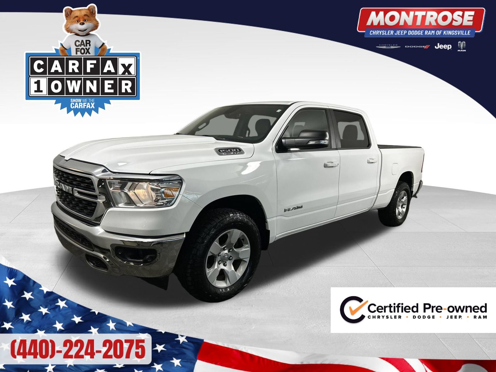 Certified 2022 RAM 1500 Big Horn