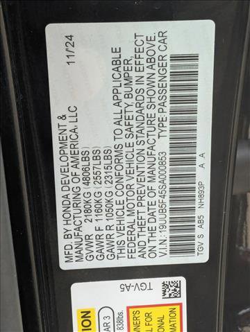 Used 2025 Acura TLX w/ Technology Package image 27