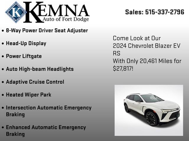 Used 2024 Chevrolet Blazer EV RS image 13
