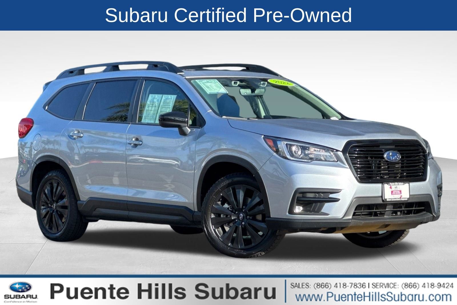 Certified 2022 Subaru Ascent Onyx Edition AWD/4WD image 1