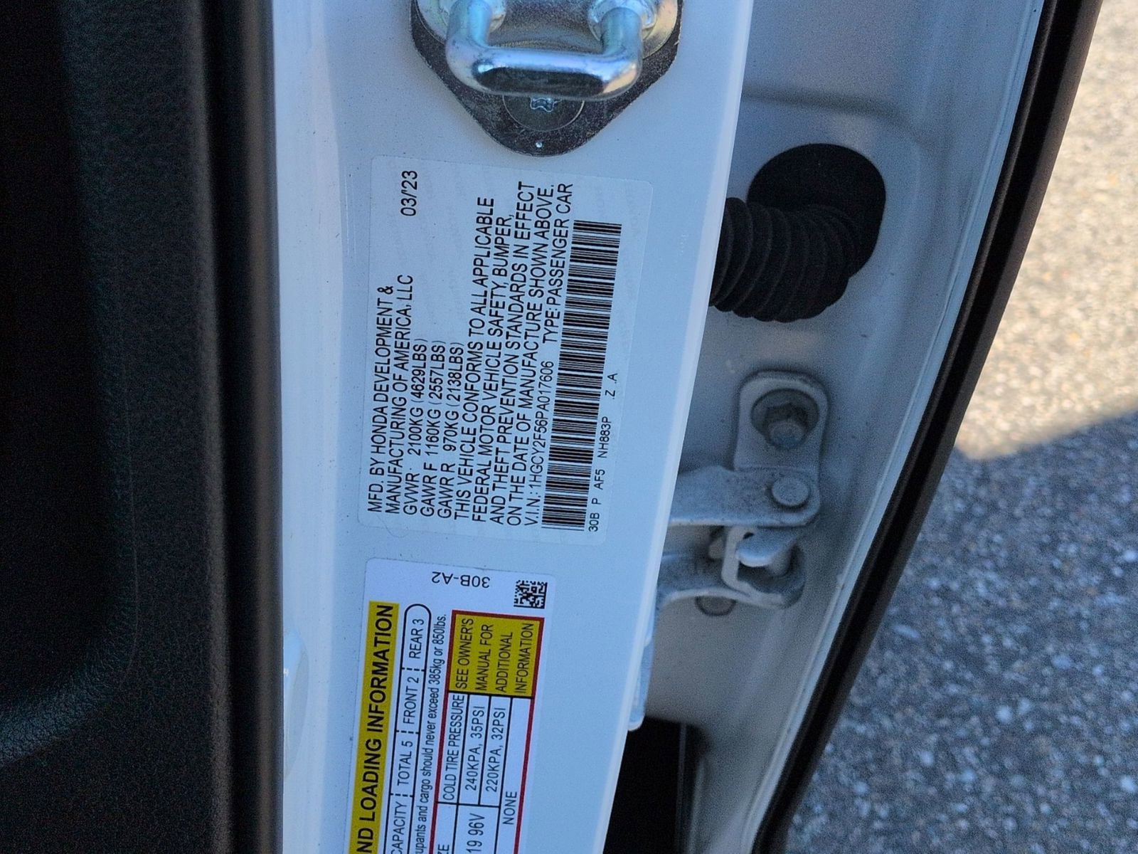 Certified 2023 Honda Accord Sport image 34