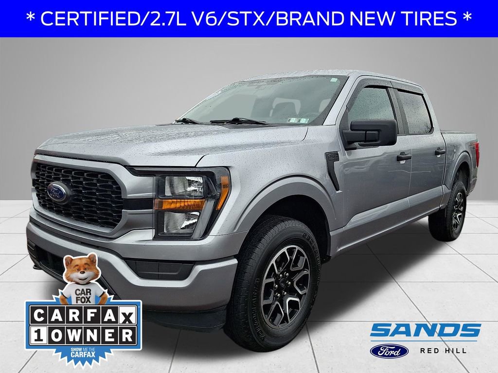 Certified 2023 Ford F150 XL w/ STX Appearance Package AWD/4WD 360° Tour
