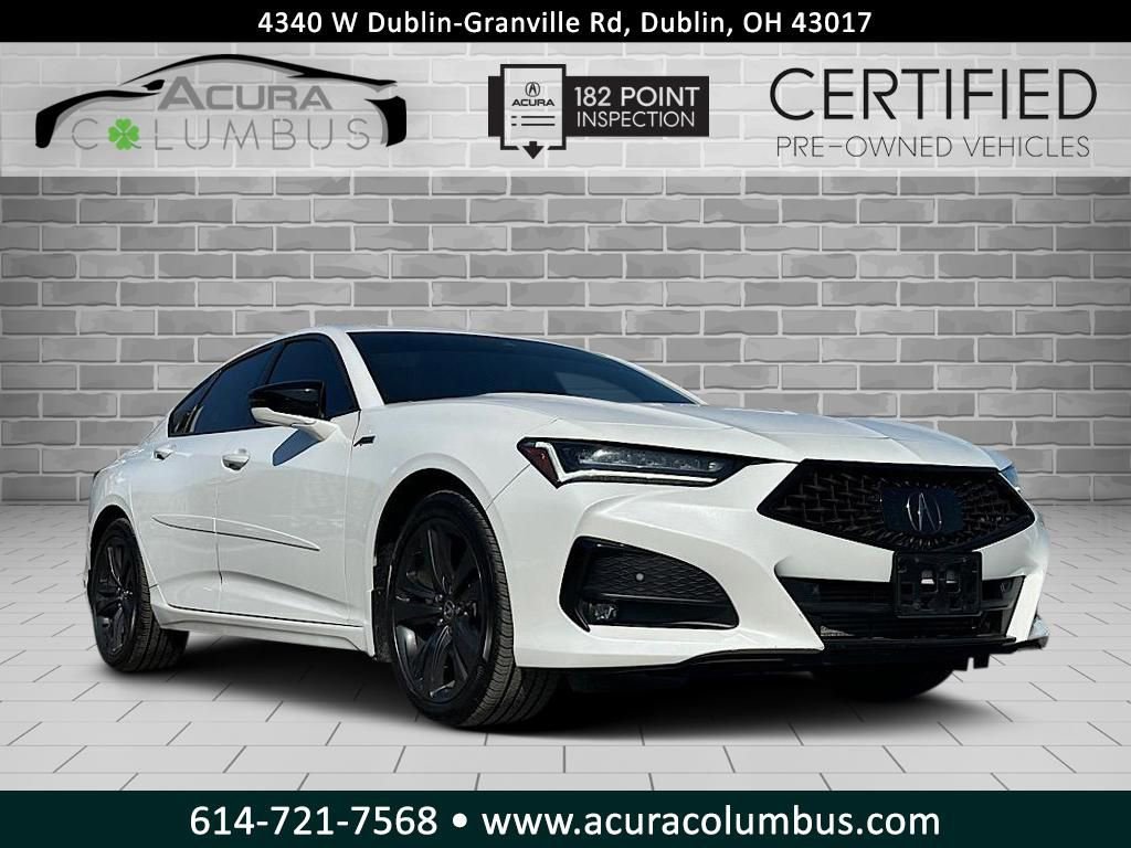 Used 2021 Acura TLX w/ A-SPEC Pkg image 1