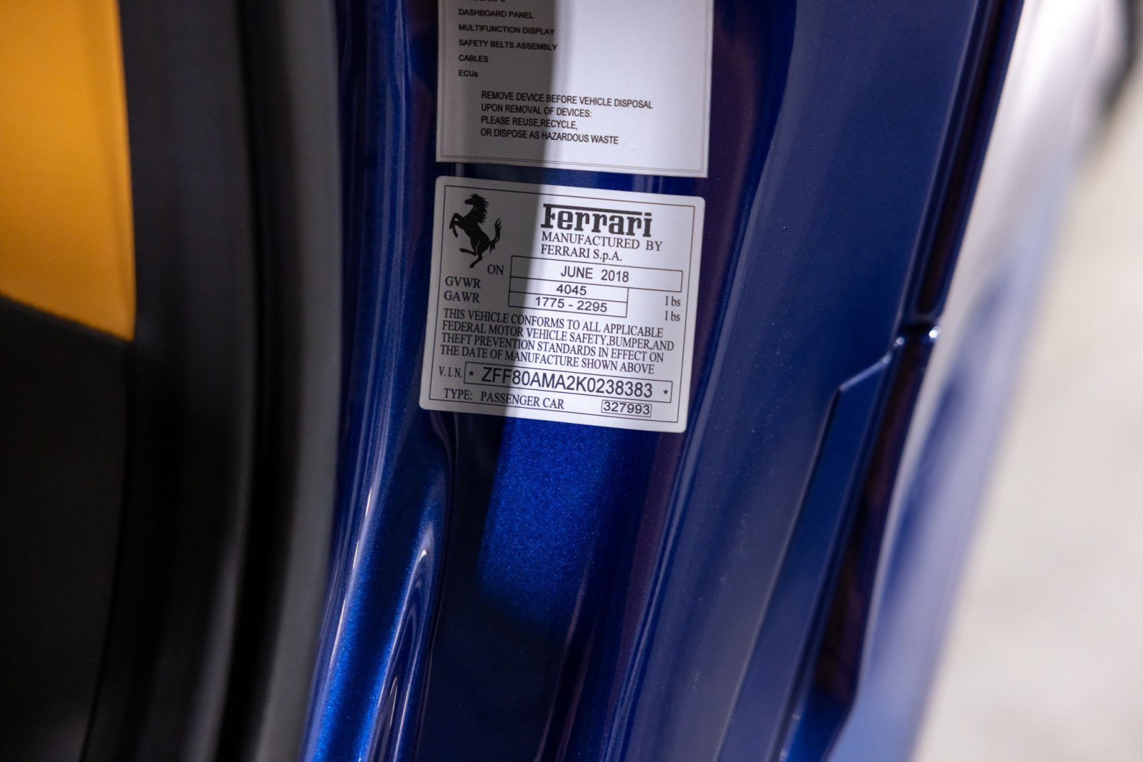 Used 2019 Ferrari 488 Spider image 54