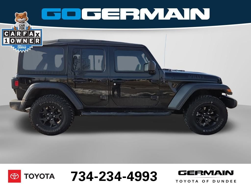 Used 2021 Jeep Wrangler Unlimited Willys image 7