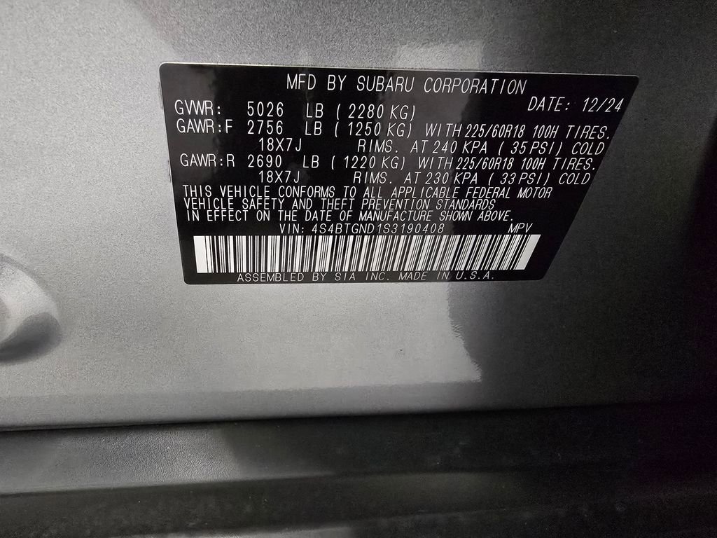 Used 2025 Subaru Outback Limited XT w/ Popular Package #2 image 14