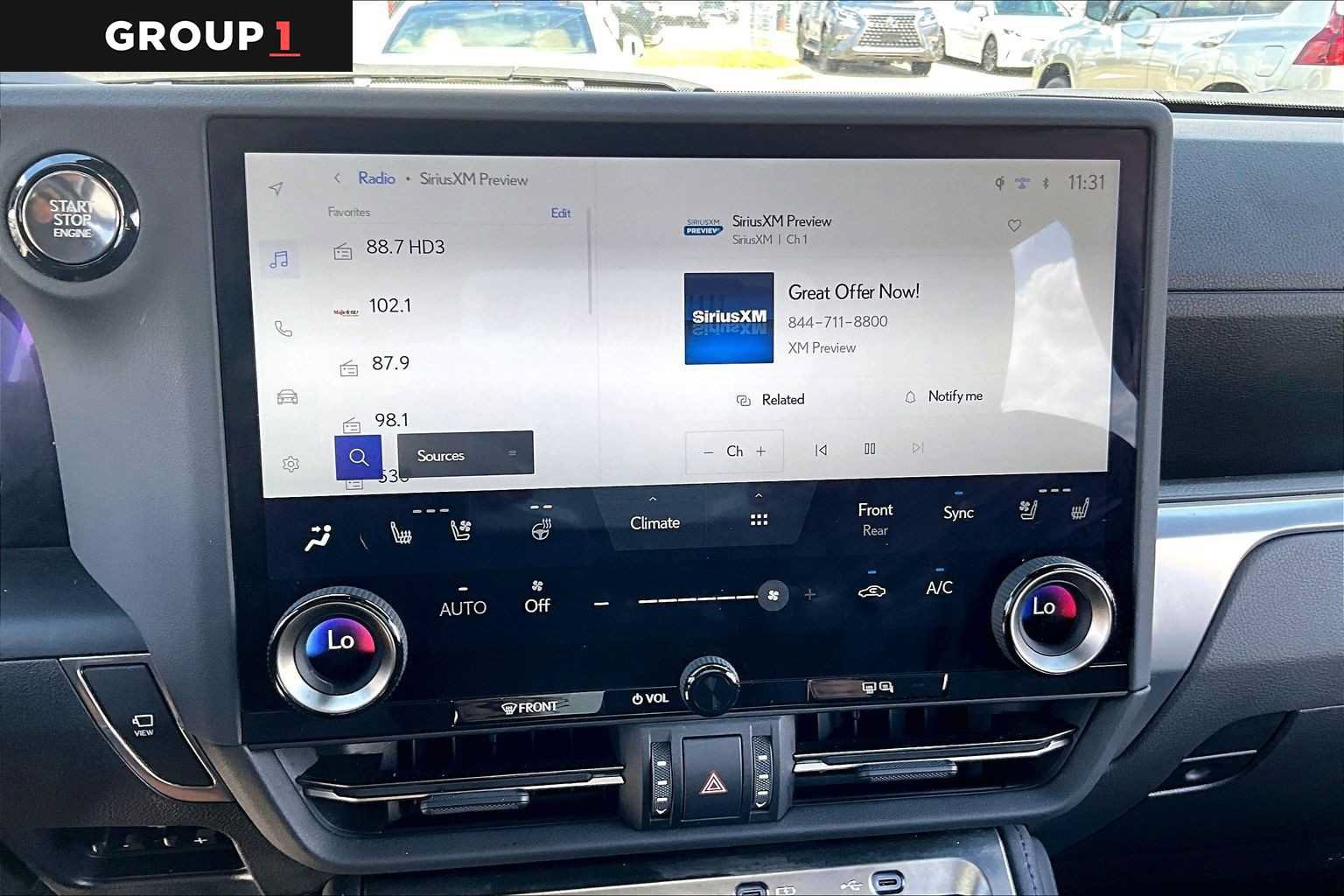 Certified 2024 Lexus GX 550 w/ Accessory Package (Z1) AWD/4WD image 31
