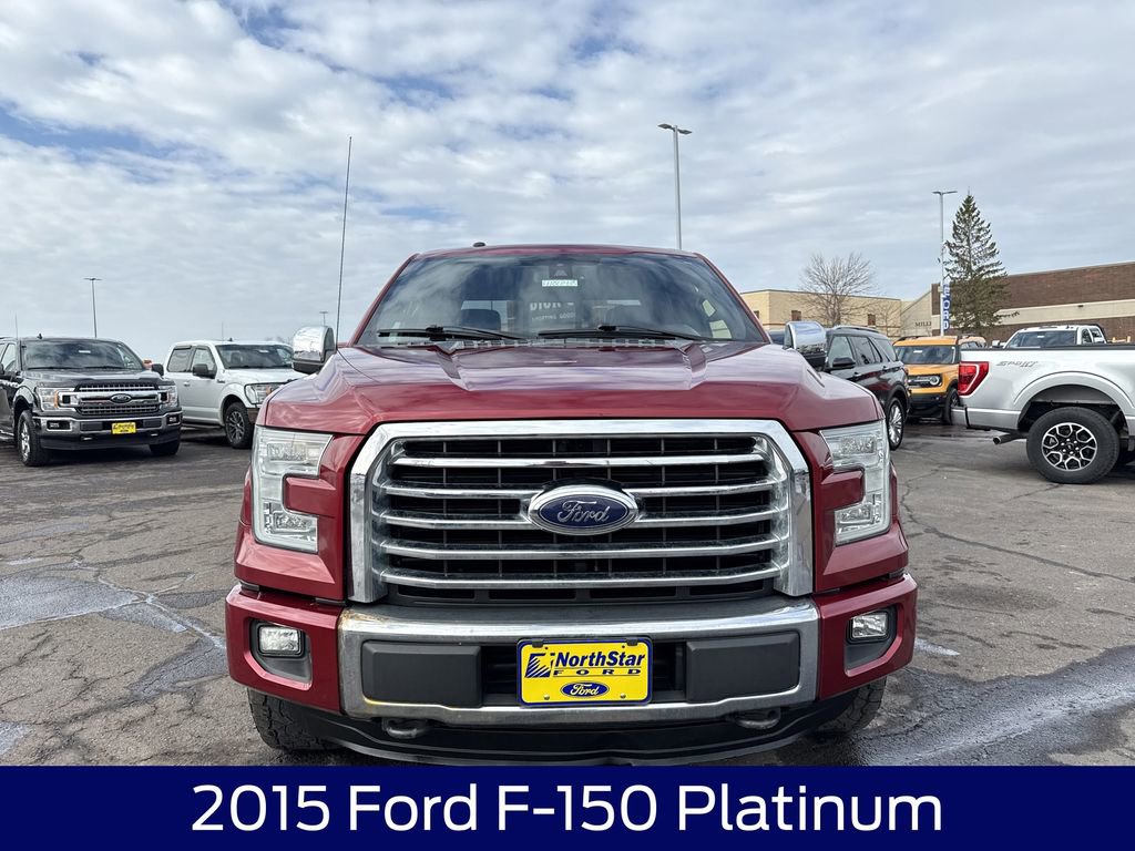 Used 2015 Ford F150 Platinum w/ Trailer Tow Package image 4
