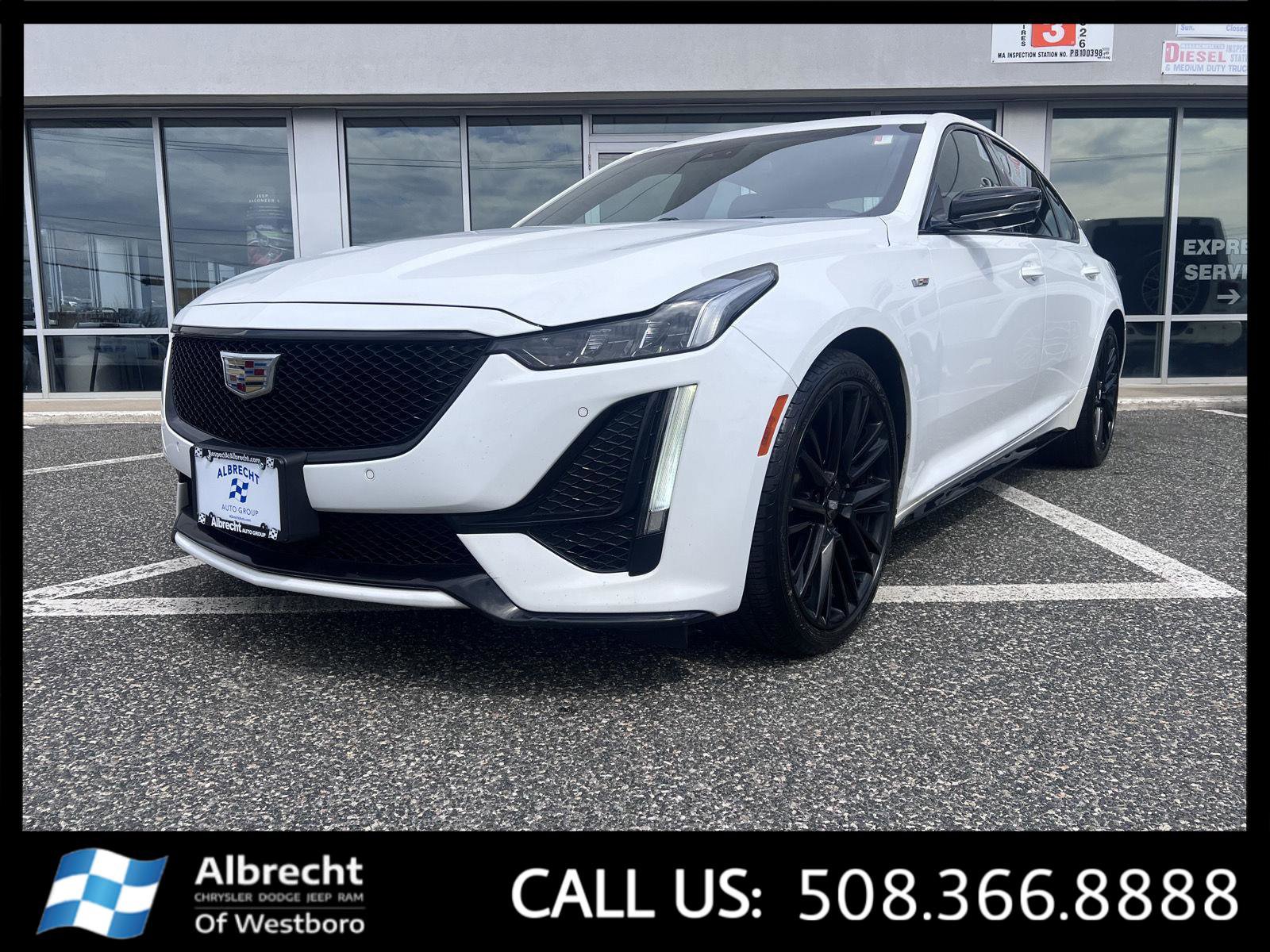 Used 2022 Cadillac CT5 V w/ LPO, ONYX Package video 1