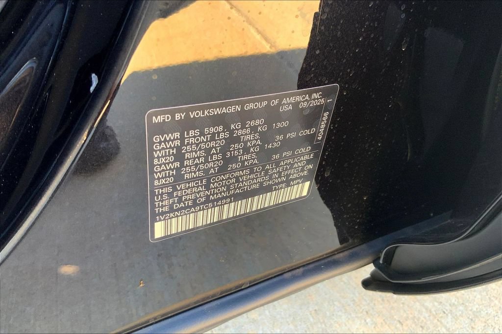 Used 2026 Volkswagen Atlas SE AWD/4WD image 8