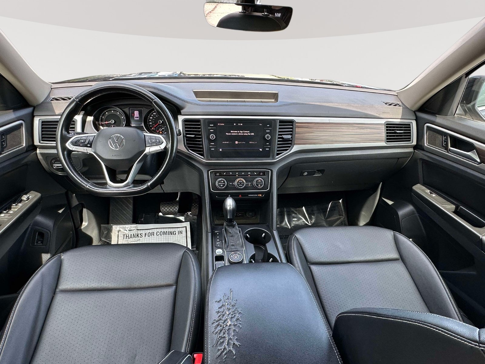 Used 2021 Volkswagen Atlas SE w/ Panoramic Sunroof Package AWD/4WD image 7